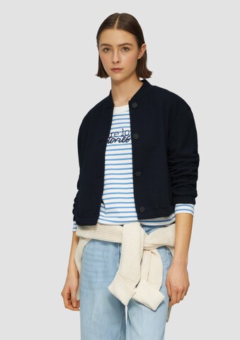 s.Oliver Jacke in Blau: Vorderseite