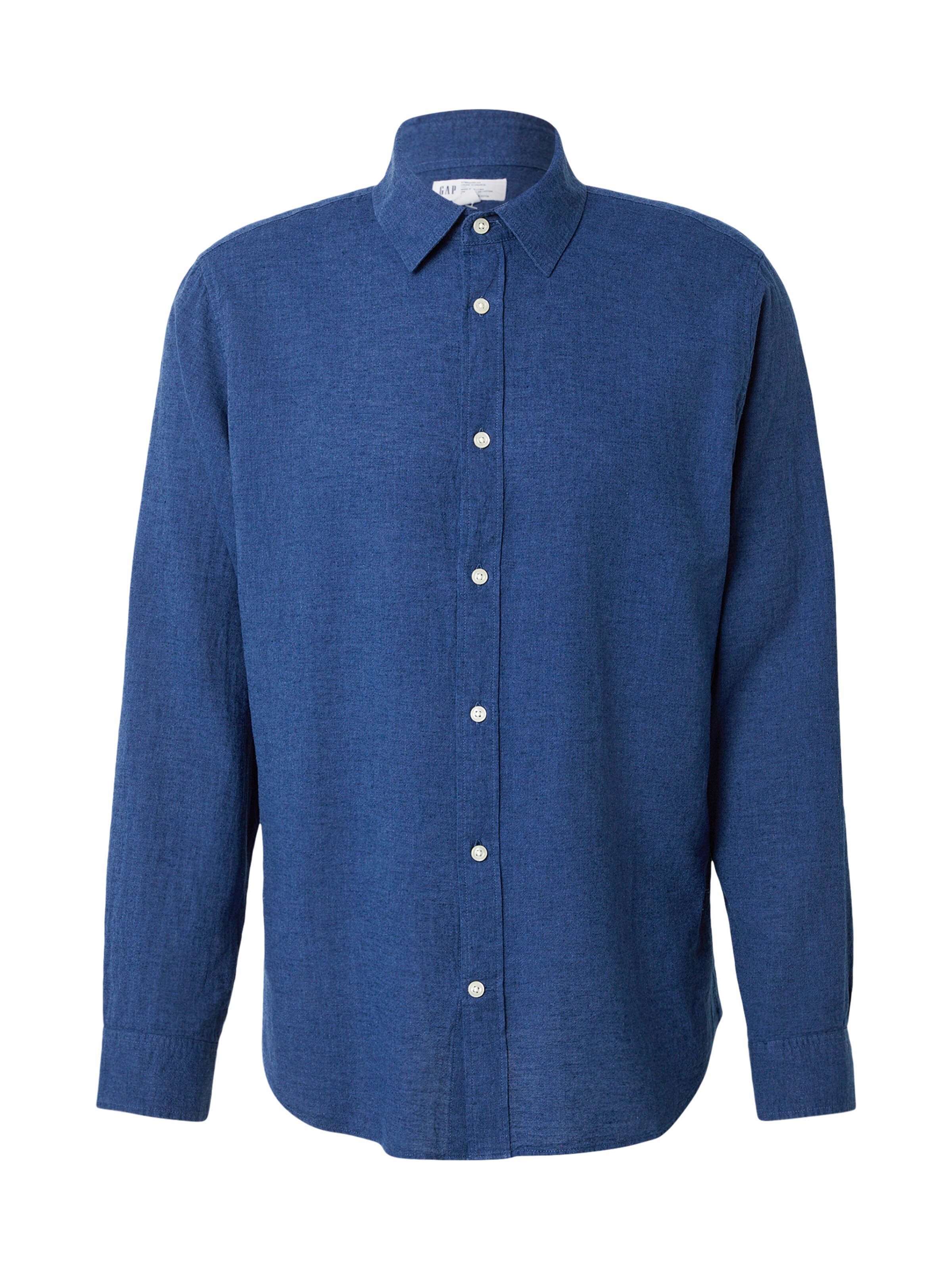 GAP Regular Fit Hemd in Blau: Vorderseite