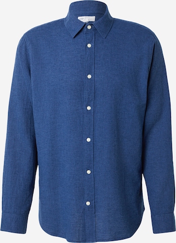 GAP Regular Fit Hemd in Blau: Vorderseite