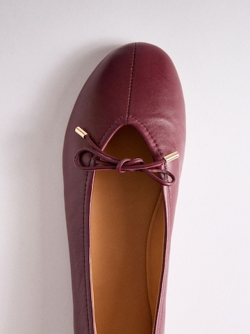 Ballerines The Set en rouge