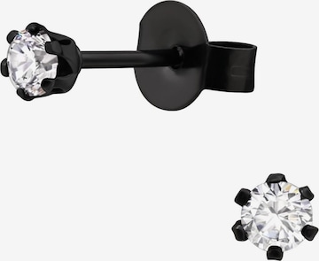 Boucles d'oreilles Maxte en blanc : devant
