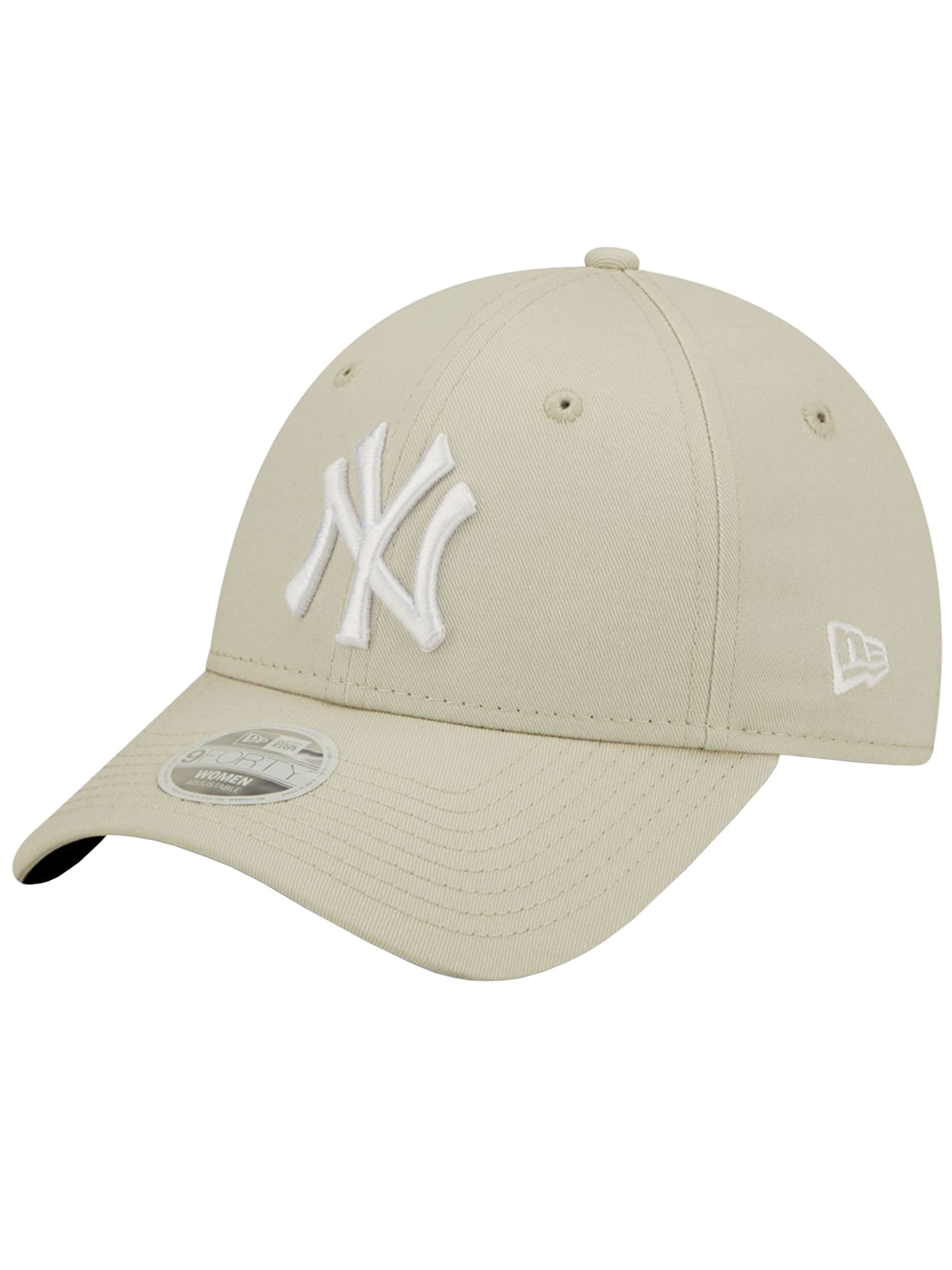 NEW ERA Cap 'New Era wmns 9FORTY New York Yankees Cap' in Beige: front