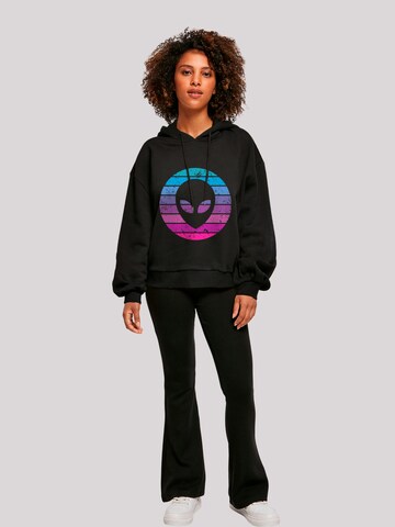 Sweat-shirt 'Alien Kopf' F4NT4STIC en noir