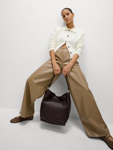 Loosefit Pantaloni modello harem di Marks & Spencer in beige