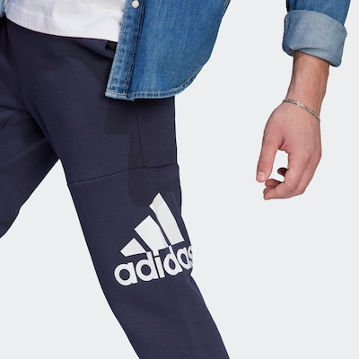 ADIDAS SPORTSWEAR Workout Pants in Blue / White, Item view