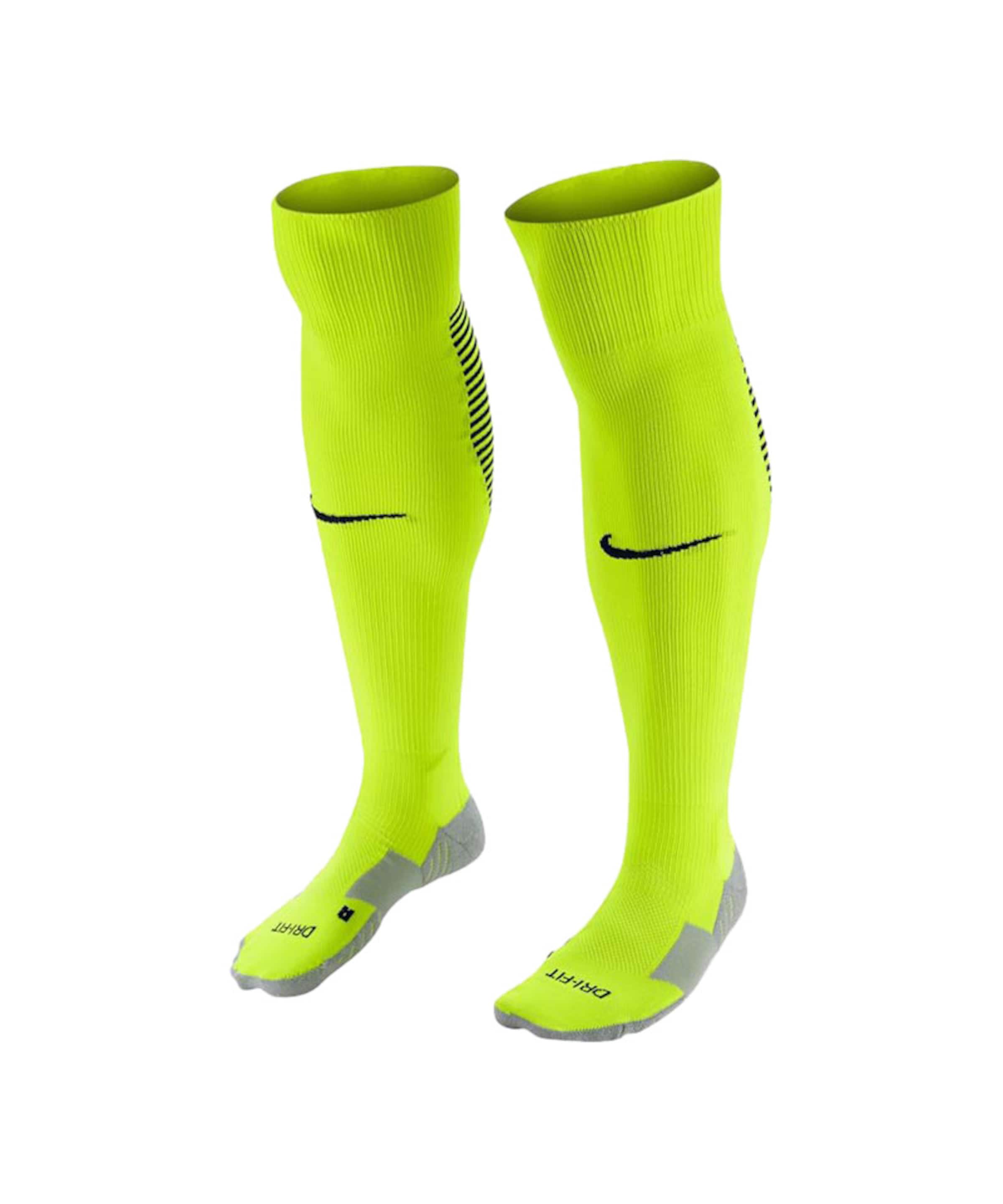 NIKE Stutzen in Gelb: Vorderseite