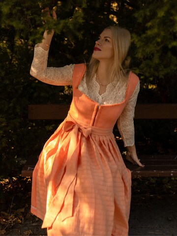INNA.Trachten Dirndl 'Marille' in Orange