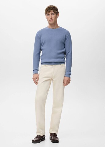MANGO MAN Pullover 'Antigua' in Blau