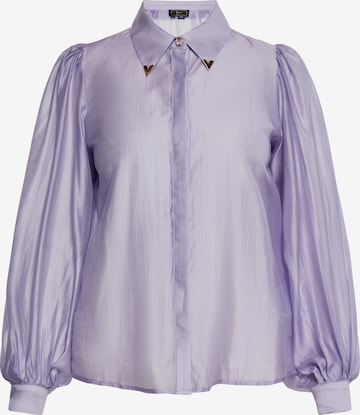 faina - Blusa en lila: frente