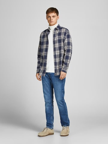 JACK & JONES Slim Fit Hemd in Blau