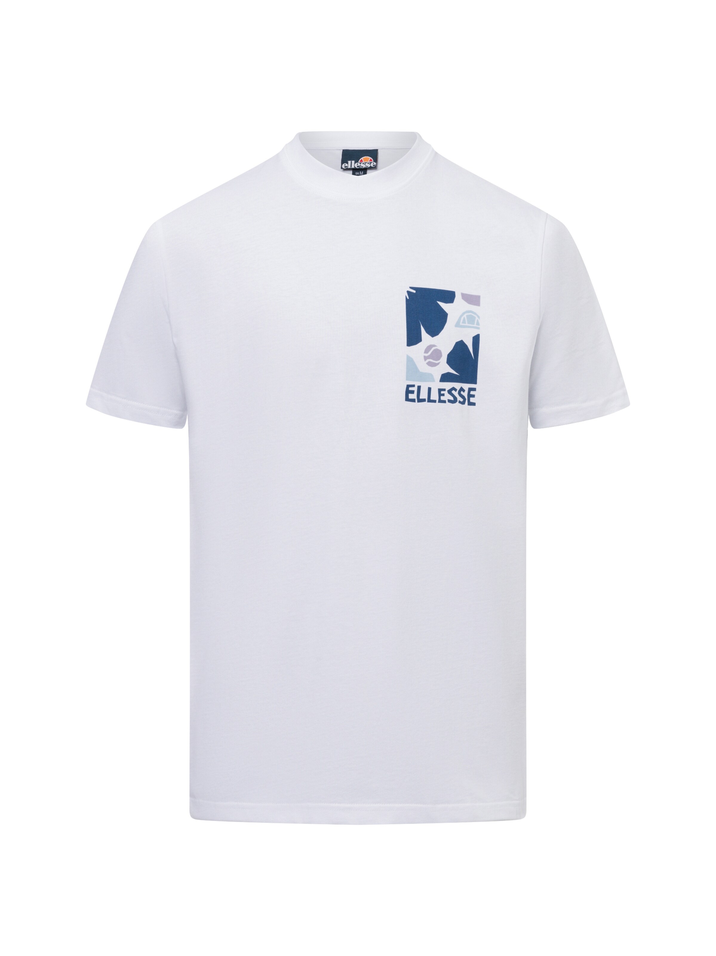 ELLESSE Shirt 'Impronta' in White: front