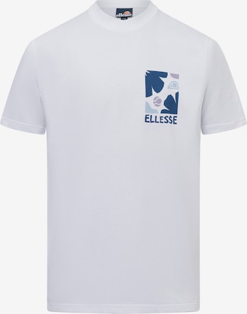 ELLESSE Shirt 'Impronta' in White: front