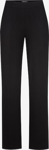 STEHMANN Pleated Pants in Black: front