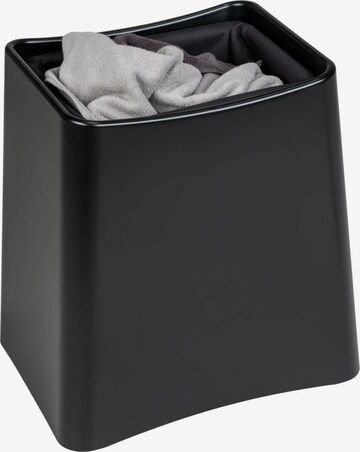 Wenko Laundry Basket 'Wing' in Black