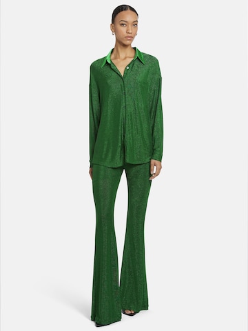 Nicowa Flared Trousers 'CAROWI' in Green
