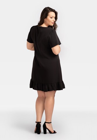 Robe de cocktail ' MASZA ' Karko en noir