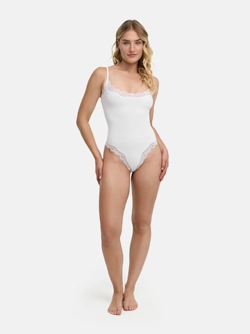 Body 'Bodysuit String mit Lace' cfab en blanc