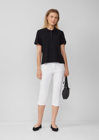 s.Oliver Poloshirt in Schwarz