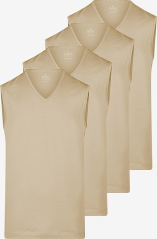 Ragman Undershirt 'Basic' in Beige: front