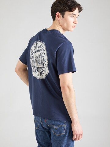 LEVI'S ® T-Shirt 'Relaxed Fit Tee' in Blau: Vorderseite