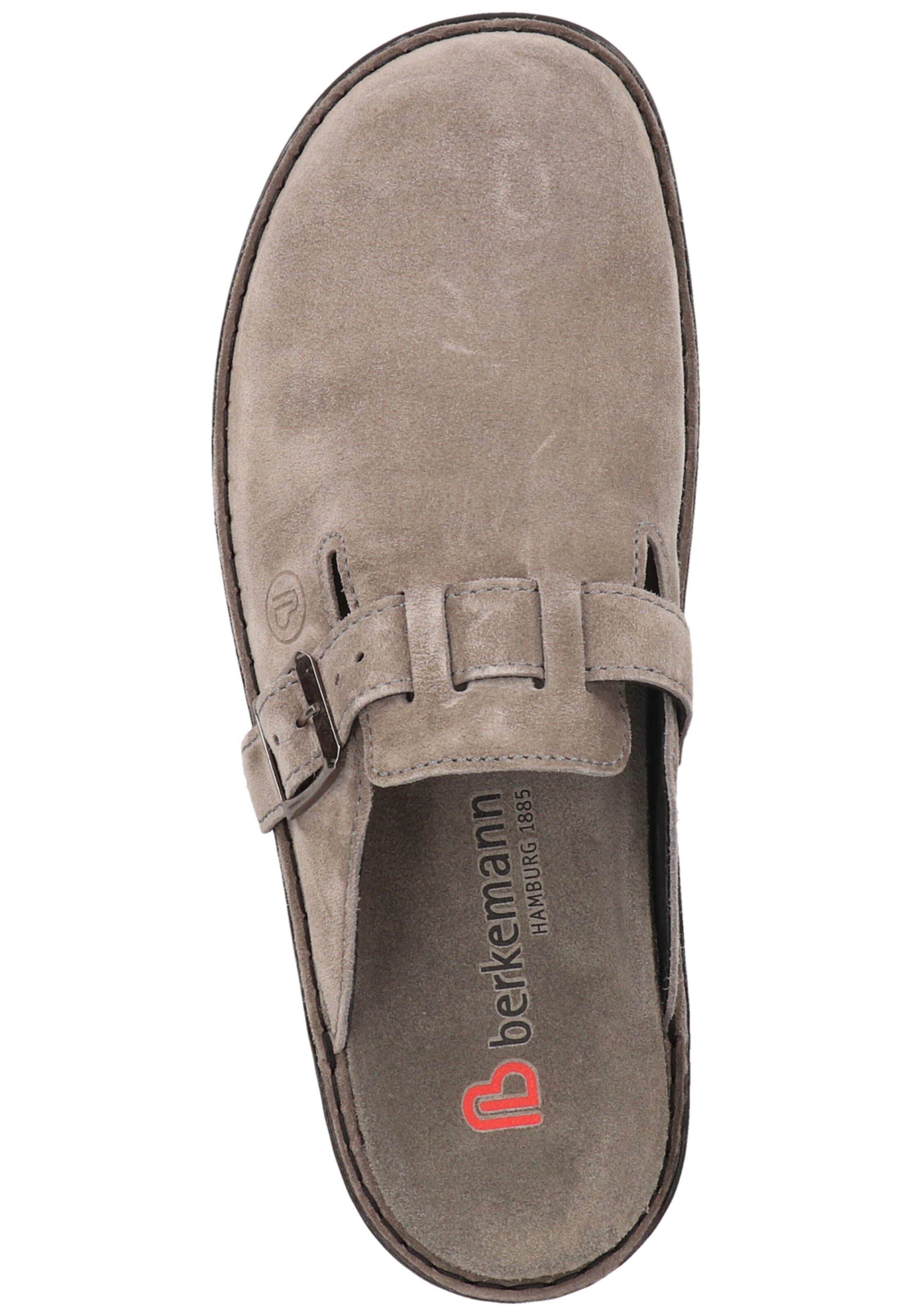 Männer Offene Schuhe BERKEMANN Pantoletten in Grau - CJ50144 Männer Offene Schuhe BERKEMANN Pantoletten in Grau - CJ50144