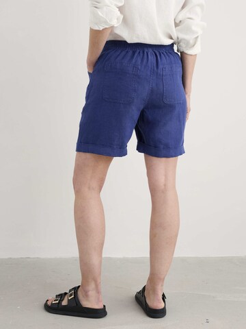 regular Pantaloni 'Penderleiths' di Seasalt Cornwall in blu