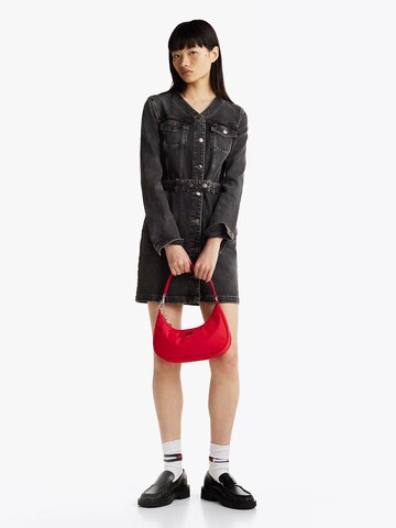 Tommy Jeans Shirt dress in Black