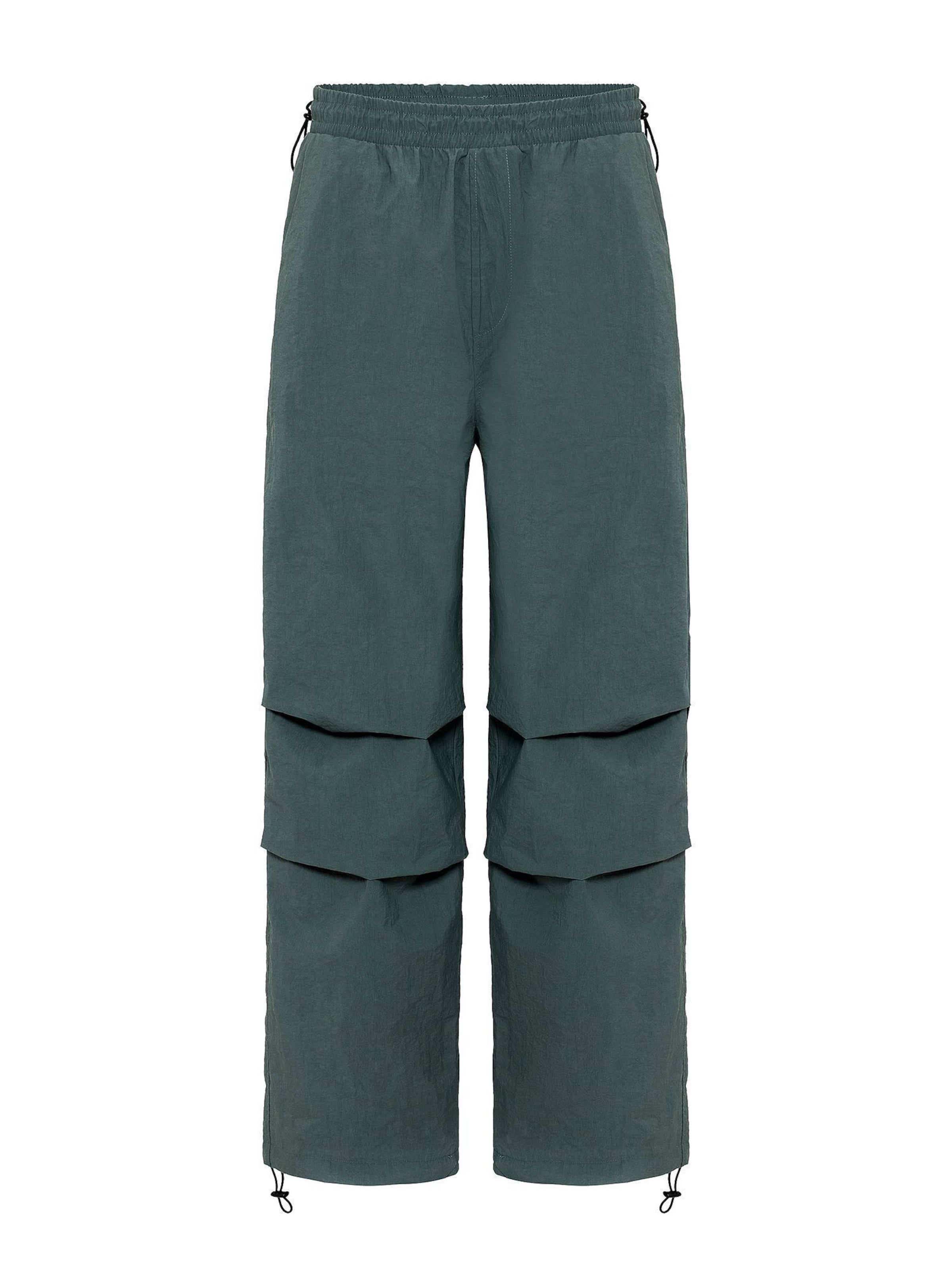 Loosefit Pantalon Dandalo en vert : devant