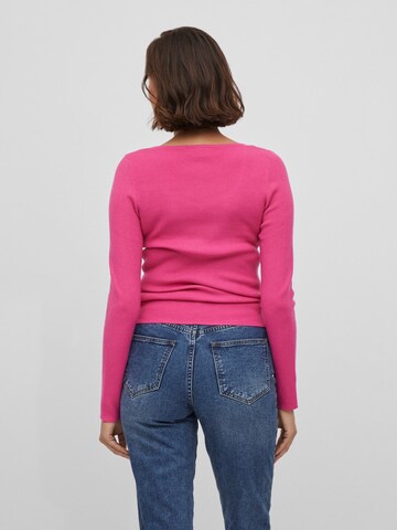 VILA Pullover i pink
