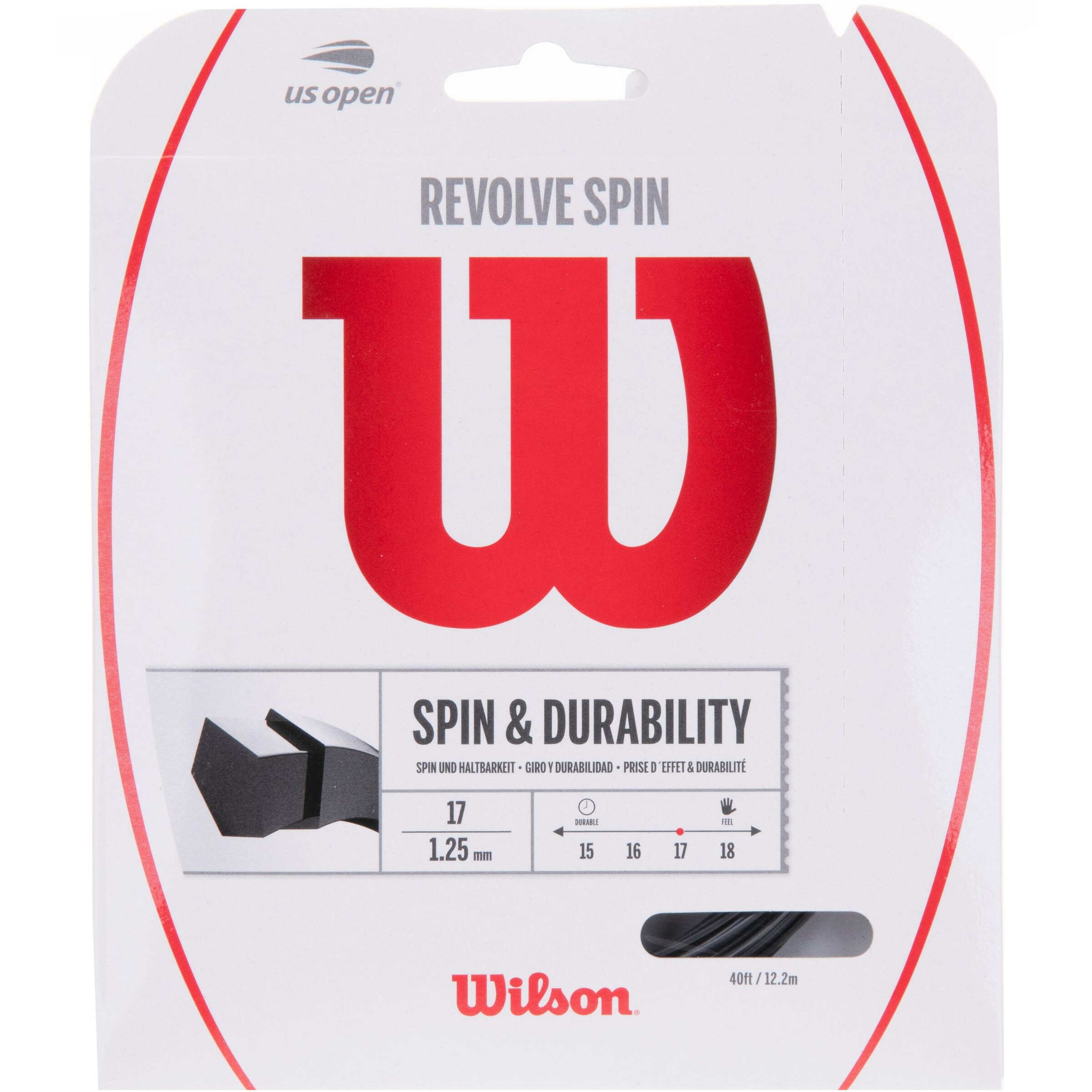 WILSON Accessories 'Revolve Spin 17 Set' in Black