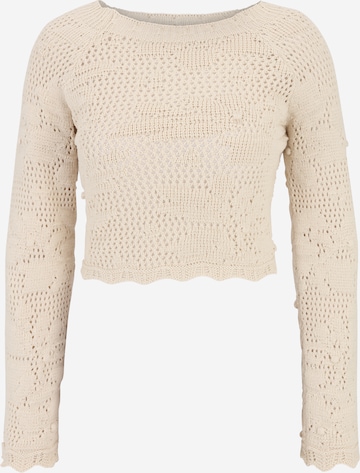 Only Petite Trui 'CILLE' in Beige: voorkant