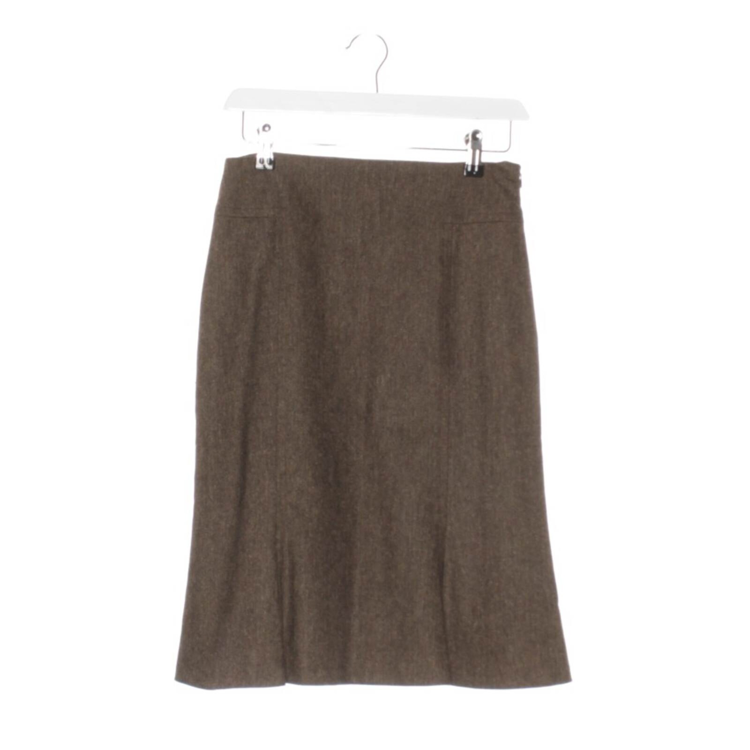 Van Laack Skirt in XS in Brown: front