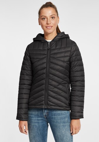 Oxmo Between-Season Jacket in Black: front