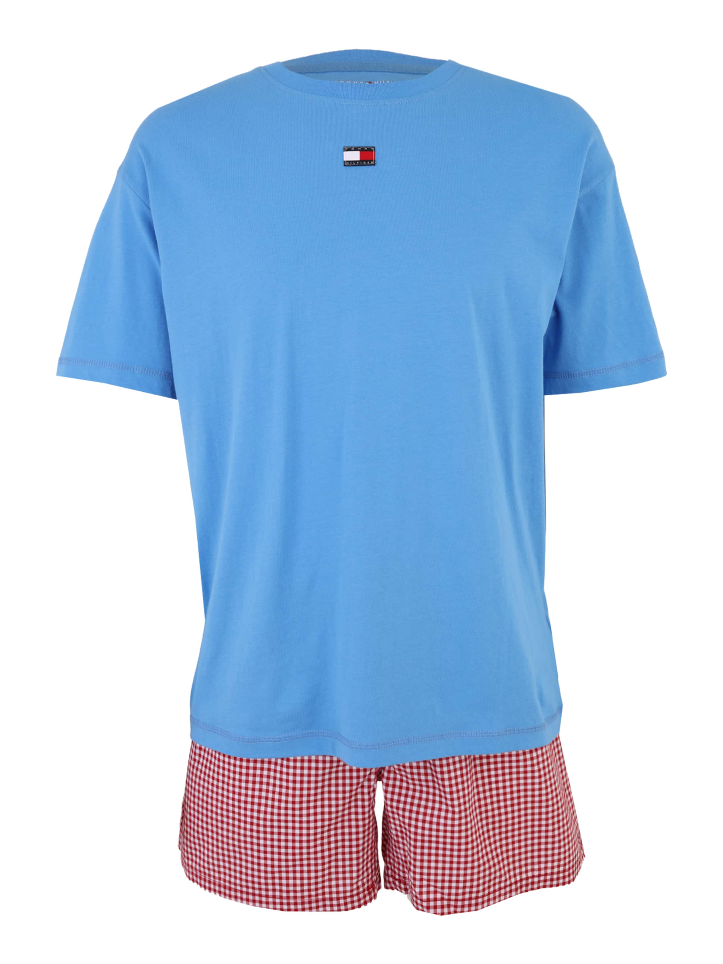 Pyjama court 'Heritage' Tommy Hilfiger Underwear en bleu : devant