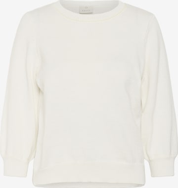 balta Kaffe Megztinis: priekis