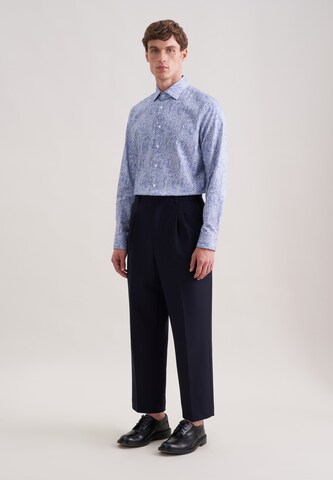 SEIDENSTICKER Slim Fit Businesshemd 'Classic Essentials' in Blau