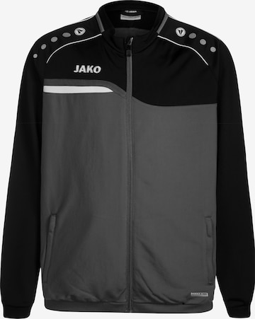 JAKO Athletic Jacket 'Competition 2.0' in Grey: front
