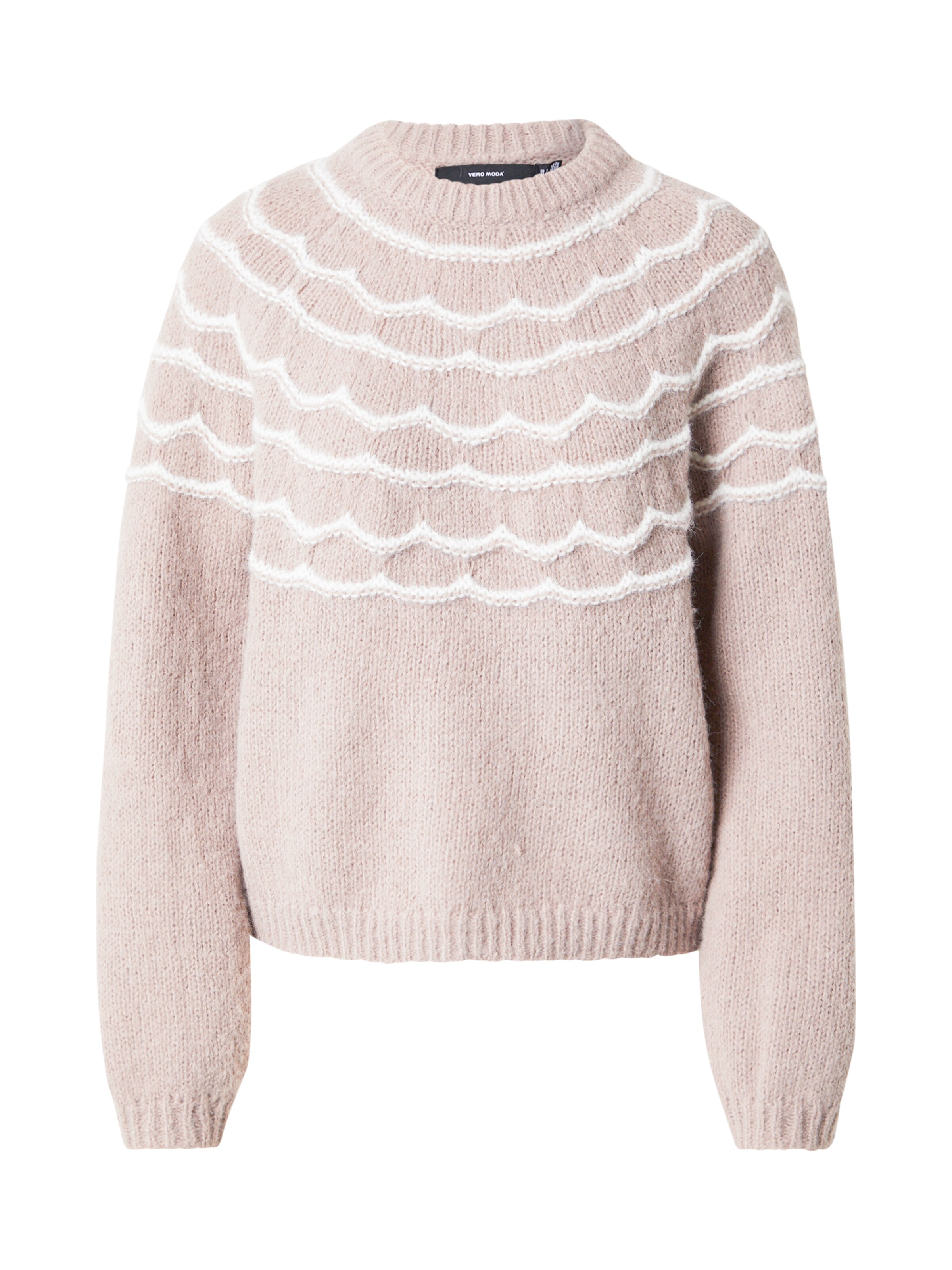 VERO MODA Sweater 'CHARMAINE' in Brown: front