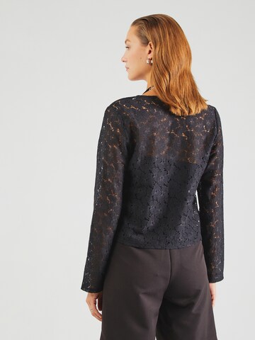 PIECES Strickjacke 'Ranessa' in Schwarz
