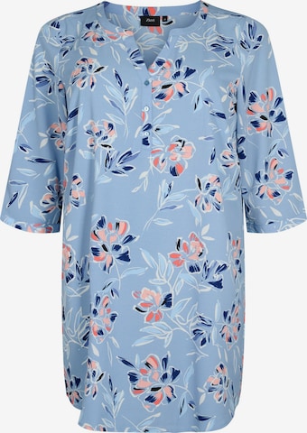 Zizzi Tunic 'CAANNI' in Blue: front