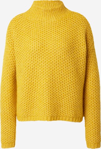 HUGO Sweater 'Safineyna' in Yellow: front