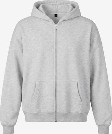 Veste de survêtement BlankOrder en gris : devant