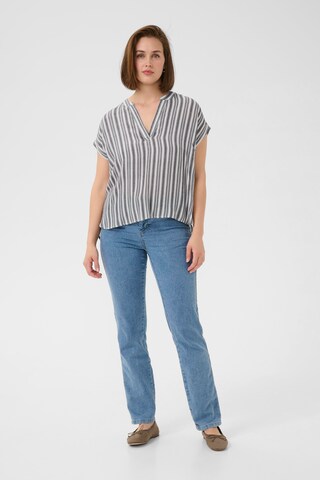 Kaffe Bluse in Grau