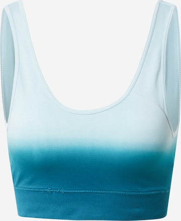 South Beach Sports Bra in Blue: front