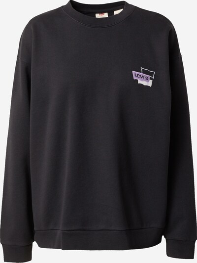LEVI'S ® Sweatshirt 'Salinas' in lila / schwarz / weiß, Produktansicht