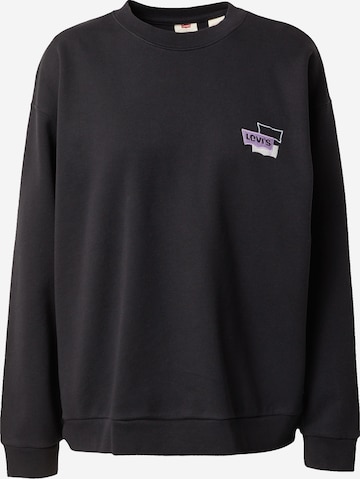 LEVI'S ® Sweatshirt 'Salinas' in Black: front