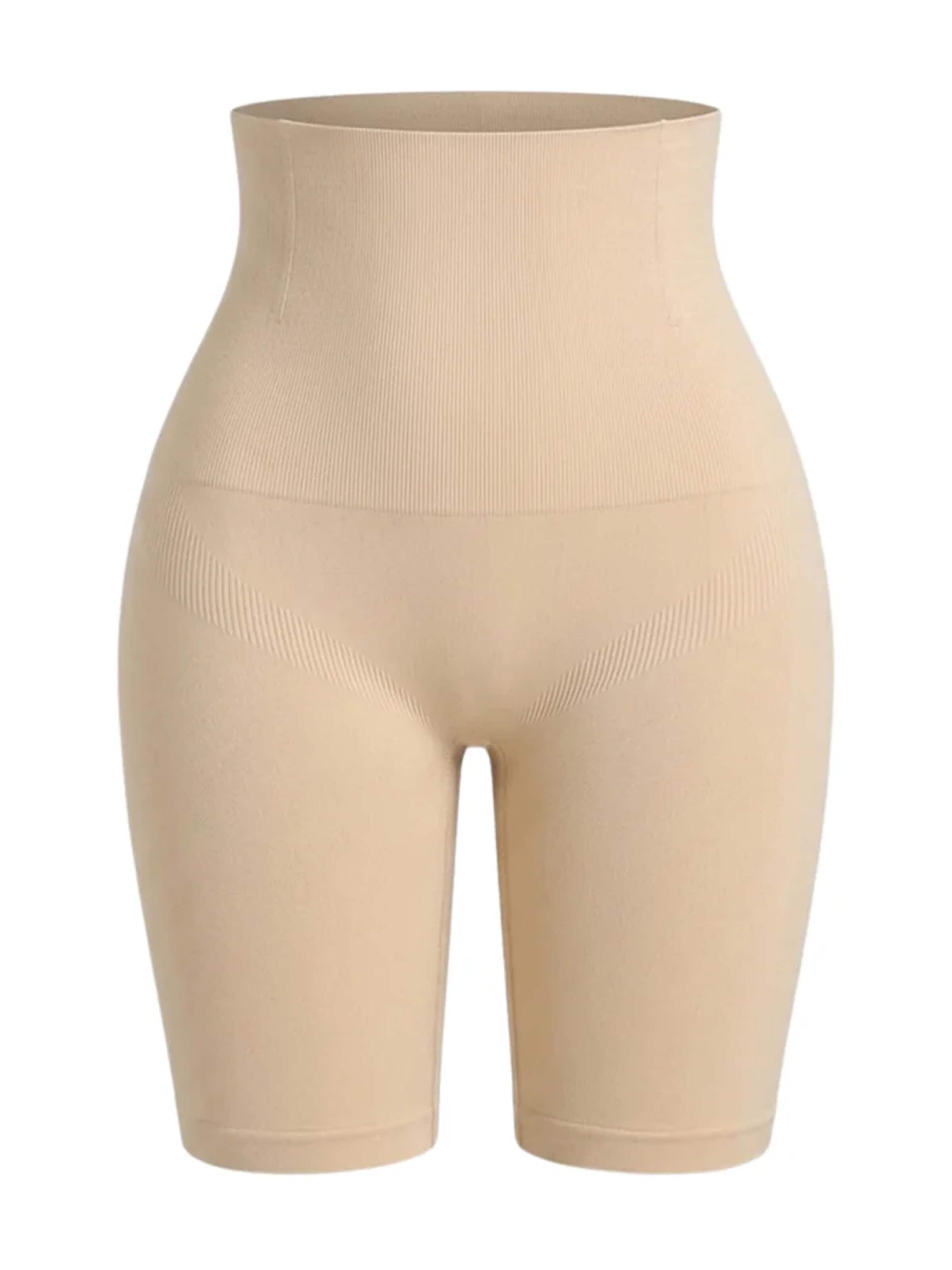 Pantalon modelant 'Corrigerende High Waist Short' Shapetape en beige