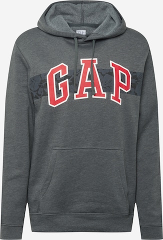 GAPSweater majica - siva boja: prednji dio