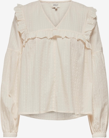 ONLY Bluse 'Ellie' in Beige: predná strana