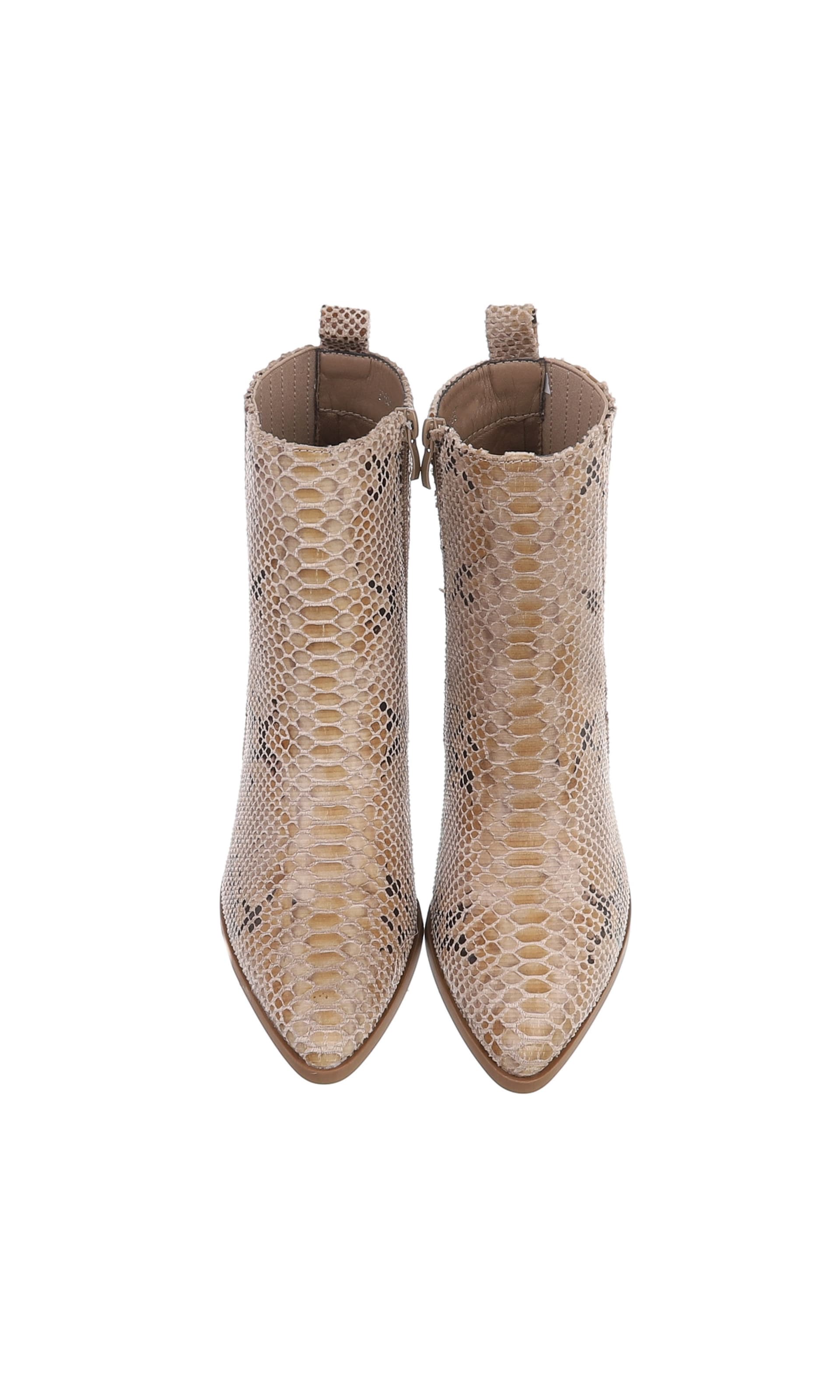 Ital-Design Stiefelette in Beige